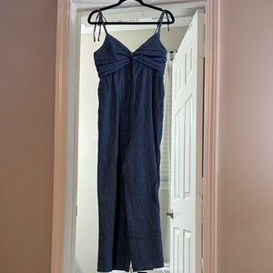 Old Navy Denim Blue Jumpsuit